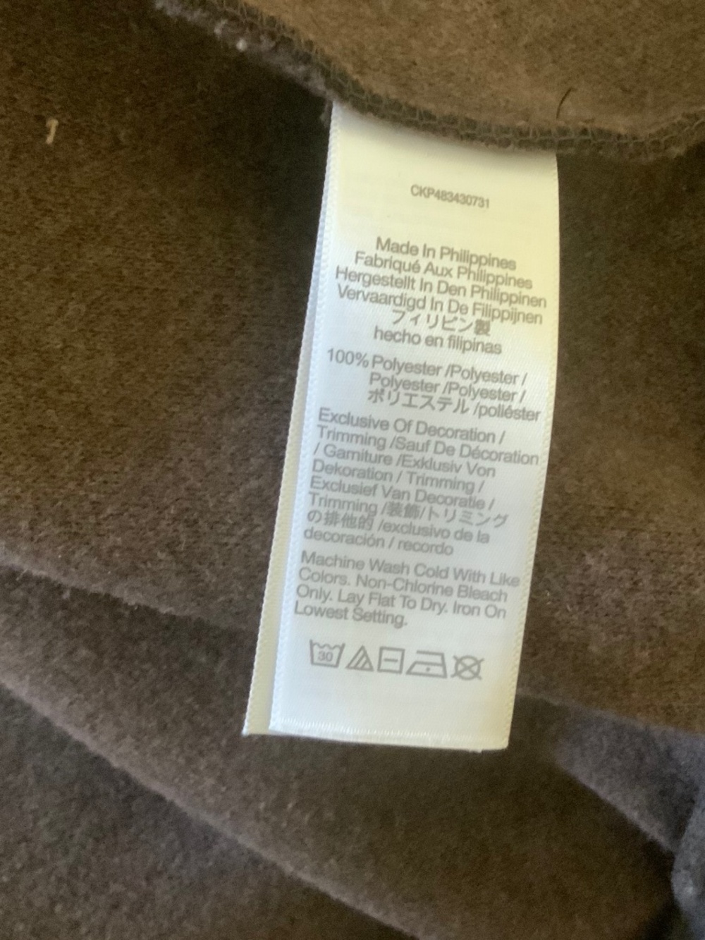 Madewell Zip Front Shawl Bomber Jacket in Warm Shale - Picture 5 of 5